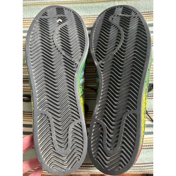 Adidas Superstar Pride BB1687 Paint Splatter Size US Mens 7 LGBTQ RARE - Picture 10 of 11